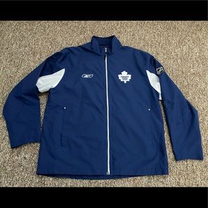 Reebok NHL Toronto Maple Leafs warmup jacket
